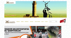 Desktop Screenshot of mardin.bel.tr